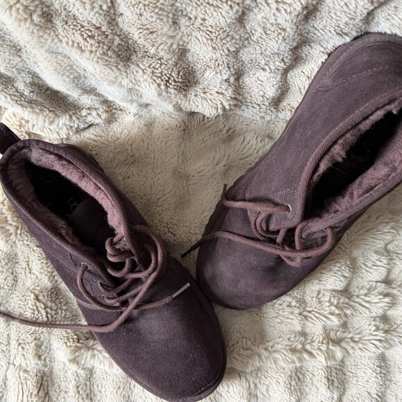 Mens Ugg Neumel  Boots Dark Brown Size 11 - Picture 3 of 9